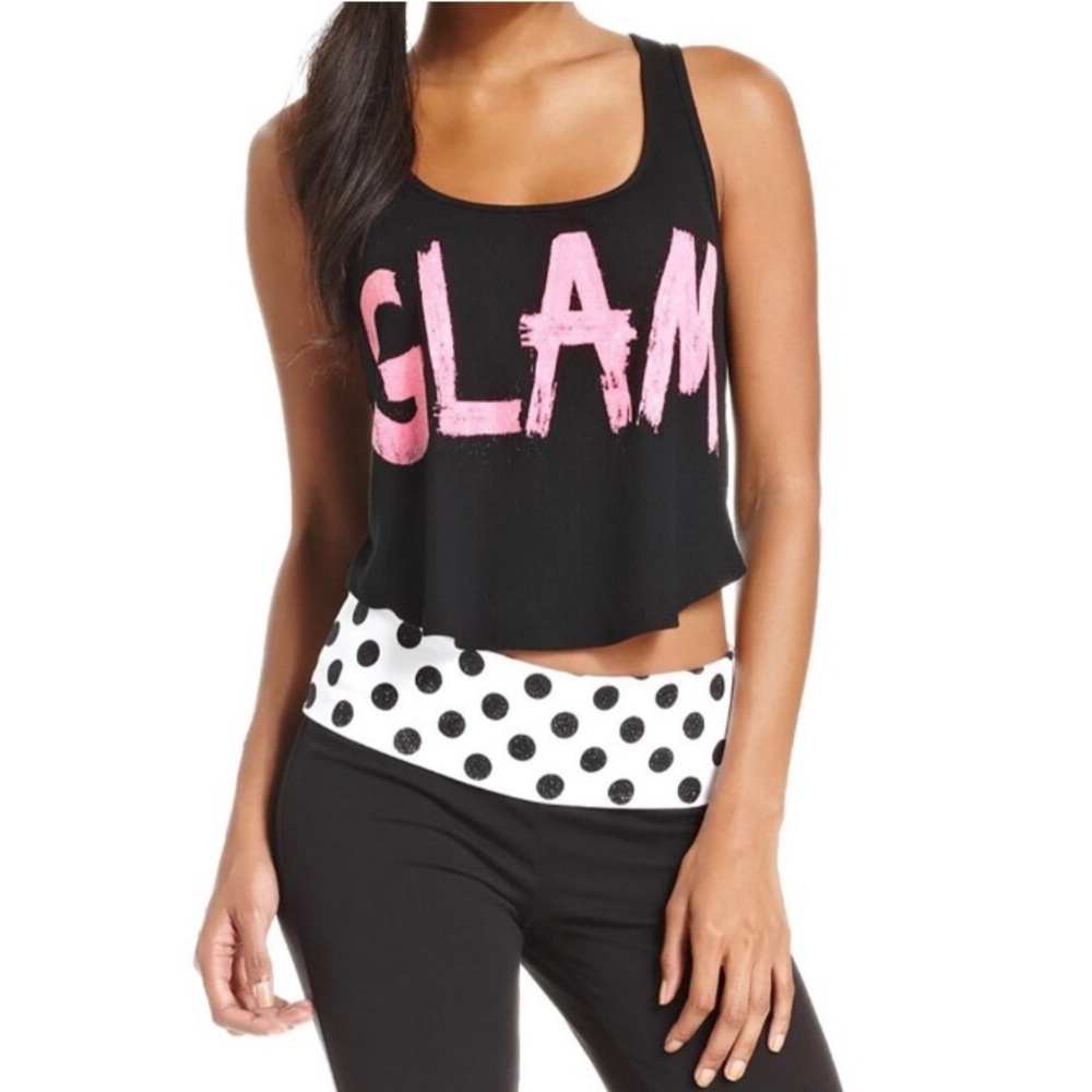 Jenni by Jennifer Moore Black Glam Tank Top Size XL